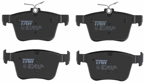 Image of TRW GDB1957 Brake Pad Set of 4 for Volkswagen Golf VII (5G1, BQ1, BE1, BE2) 2012-2021 Rear Axle and other vehicles