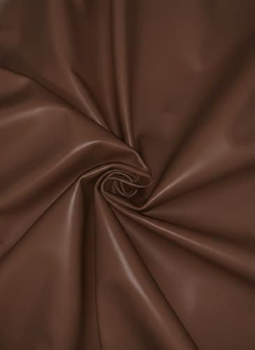 Image of Whole Nappa Soft Premium Quality Sheepskin Genuine Leather Hide- NO Holes & Marks 6-9 sq.ft (0.75 sq Meter) (Brown)