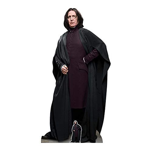 Image of Star Cutouts SC1470 Professor Snape Lifesize Wizard Cardboard Cutout – Official Harry Potter Gift for Collectors, Parties & Room Décor