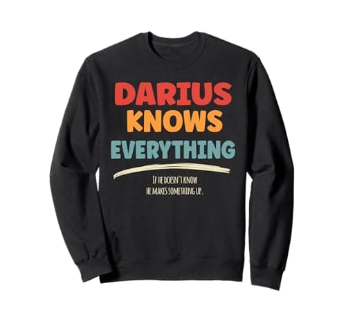 Image of Darius Knows Everything Sweatshirt