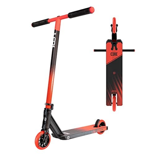 Image of CORE CD1 Stunt Scooter - Pro & Kids Scooter, Ages 8-12, Freestyle, Skatepark Perfect for Beginners Boys & Girls (CD1 - Black/Red)