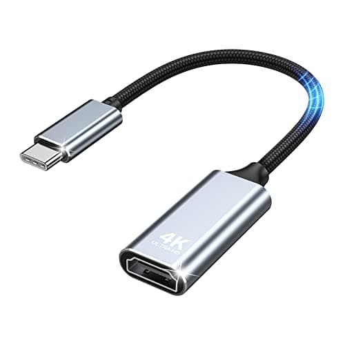 Image of USB C to HDMI Adapter, Type-C to HDMI 4K Adapter, For iPhone 15, MacBook Pro,Air,iPad Pro, Pixelbook, Dell XPS,Microsoft, Samsung Galaxy,Surface Book (USBC TO HDMI)