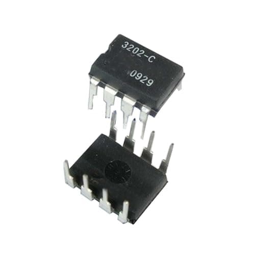 Image of 5 Pieces MCP3202-CI/P DIP-8 MCP3202 3202-C 2.7V Dual 12-Bit A/D Converter