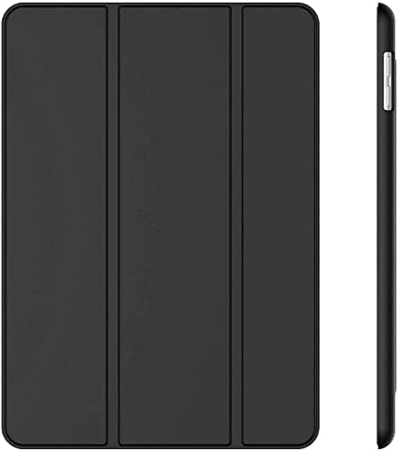 Image of Case For Apple iPad Air 1 2013, iPad Air 2 2014, iPad 5th Generation 9.7” 2017 & 6th Gen 9.7” 2018, Slim Lightweight Smart Shell Stand Cover for iPad 9.7-inch (Black)