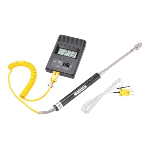 Image of LCD Thermometer Digital Thermometer with K Type Thermocouple Sensor Probe LCD Thermometer