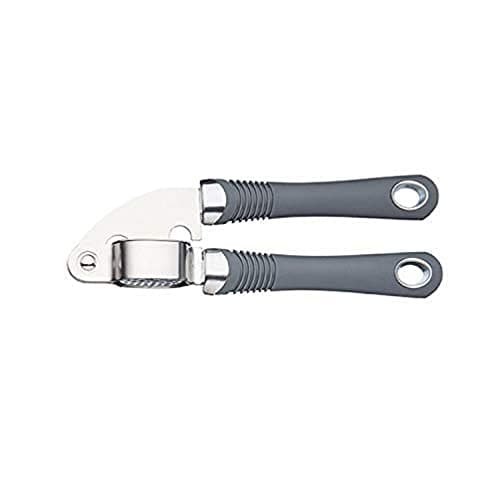 Image of KitchenCraft Professional Garlic Press with Soft Grip Handles, Garlic Crushing Tool, Easy to Use Heavy Duty Garlic Mincer, Dishwasher Safe, 18.5cm