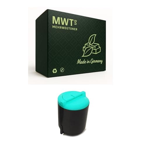 Image of Mehrwegtoner Toner Cartridge Compatible with Samsung CLX2160 CLX3160 Replaces CLP-C300A Cyan Blue