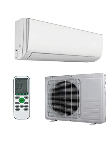 Image of 24000 BTU Air Conditioner Wall Split Dehumidifier Heater Air Purifier With Heat Pump Remote Control 7 kW A++ Rating