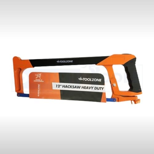 Image of Dunnet Tools 12" Hacksaw For Metal Cutting Ergonomic Comfort Handle Hand Saw Adjustable Tensioner Multifunction Hand Hacksaws With Hacksaw Blades 300mm Hack Saw To Cut Metal