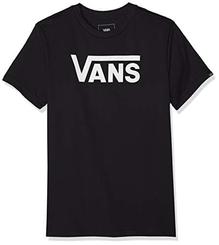 Image of Vans Baby Boys Classic Kids T Shirt, Black (Black White Grey Melange), 2-3 Years UK