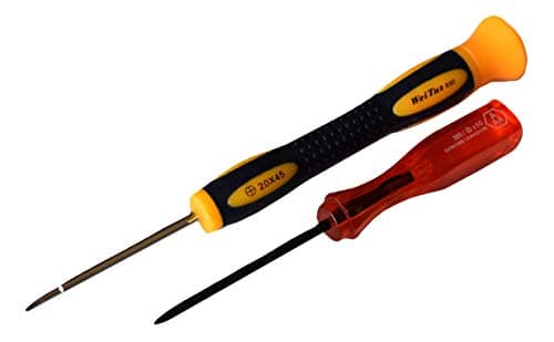 Image of TGC ® Tri-Wing Blade & Cross Wing Philips Security Screwdriver Set for Nintendo DS, Lite, DSi, 2DS, 3DS XL LL, Game boy, pocket, colour, advance, advance sp, Wii Wii U Switch GameCube