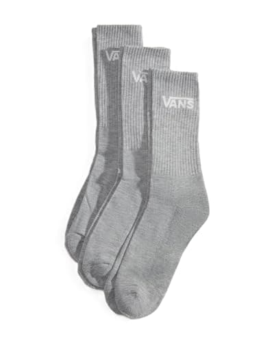 Image of Vans Classic Crew logo, Heather Grey, XL