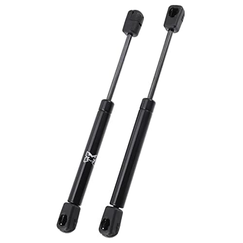 Image of X AUTOHAUX 2pcs 9inch 11lbs Universal Plastic Lift Supports Gas Struts Springs