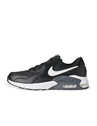 Image of NIKE Men's Air Max Excee Running Shoe, Black White Dk Grey, 6.5 UK