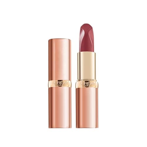 Image of L’Oreal Paris Color Riche Les Nus Satin lipstick, 177 Authentic, long-lasting and nourishing, enriched with Argan Oil and Vitamin E.