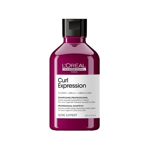 Image of L'Oréal Professionnel Hair Shampoo for Wavy and Curly Hair, Expert Series, Curl Expression Intense Moisturising Cleansing Cream, 300 ml