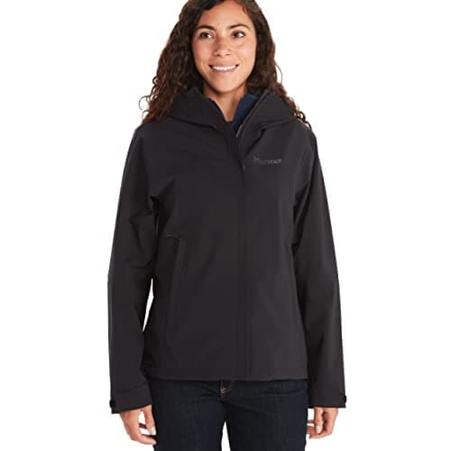 Image of Marmot Women PreCip Eco Pro Jacket, Waterproof Jacket, Lightweight Hooded Rain Jacket, Windproof Raincoat, Breathable Windbreaker, Ideal for Running and Hiking