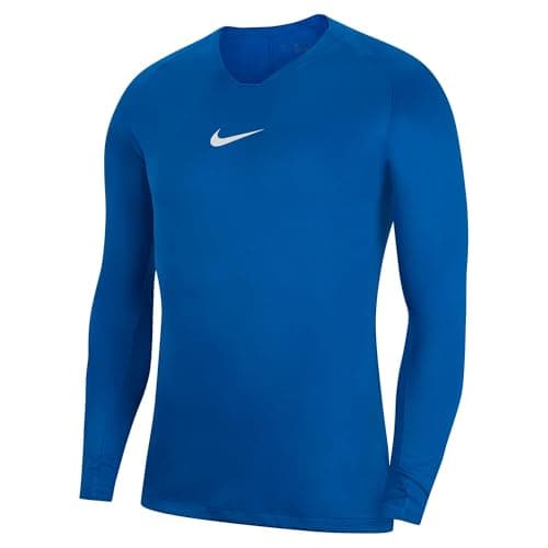 Image of NIKE Mens Dri-fit Park First Layer T-Shirt, Royal Blue/(White), S EU