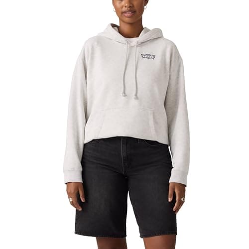 Image of Levi's Graphic Everyday Hoodie Flower Bw Orbit