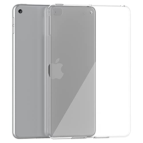 Image of iPad Mini 4/5 7.9'' Case, Asgens Transparent Slim Silicone Case Flexible Soft TPU Tablet Computer Case for Apple iPad Mini 4 7.9 inch and iPad Mini 5 7.9 inch (2015/2019 Model, 4th/5th Generation)