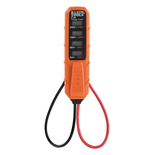 Image of Voltage Tester, AC Voltage and DC Voltage Tester, No Batteries Needed Klein Tools ET45