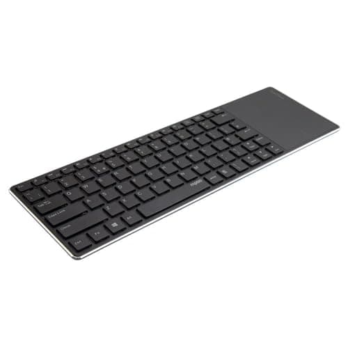 Image of Rapoo E2800P 5GHz Wireless Ultra-slim Multimedia Keyboard Black UK Layout