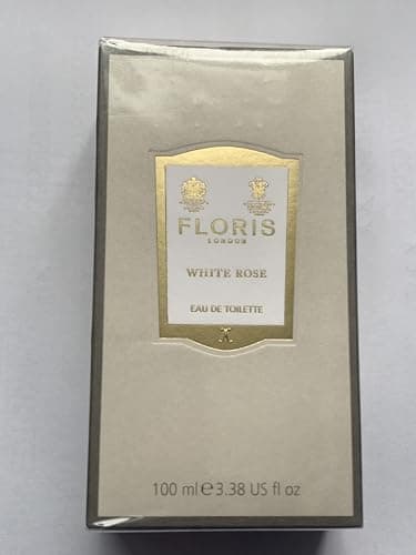 Image of Floris London White Rose Eau De Toilette (100ml) - Vibrant & Uplifting Floral Scent | Enhanced with Carnation & Violet | Perfect for Day & Evening Wear | Luxurious Feminine Scent