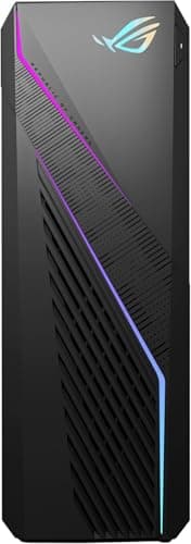 Image of ASUS ROG Strix G16CH Desktop 1TB SSD 192GB DDR5 RAM Win 11 Pro (Intel 14th Gen Core i9-14900K Processor Turbo Boost to 6.00GHz, NVIDIA GeForce 4060Ti RTX 8GB GDDR6) Gaming PC Computer