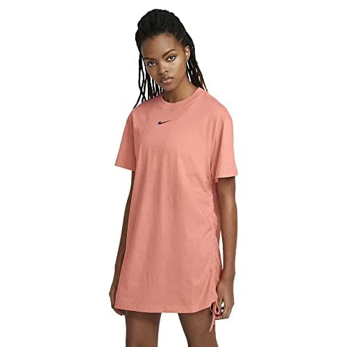 Image of Nike Women's W NSW Essntl Dress PRNT T-Shirt, Crimson Bliss, M