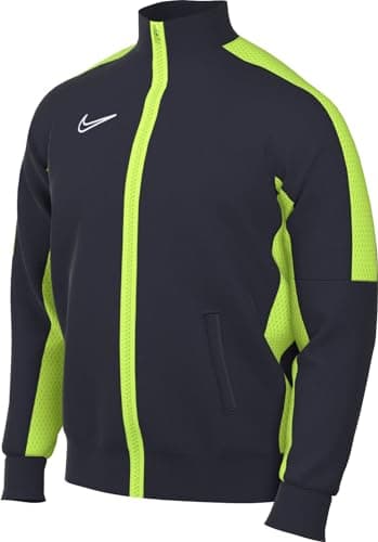 Image of NIKE DR1681-452 M NK DF ACD23 TRK JKT K Jacket Men's OBSIDIAN/VOLT/WHITE Size L