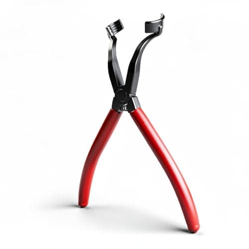 Image of Professional Drum Brake Spring Pliers, High Strength Hold Down Spring Removal and Installation Tool, Comfortable Grip