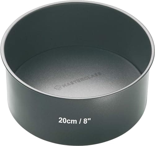 Image of MasterClass Non-Stick Loose Base Deep Cake Pan, 20cm