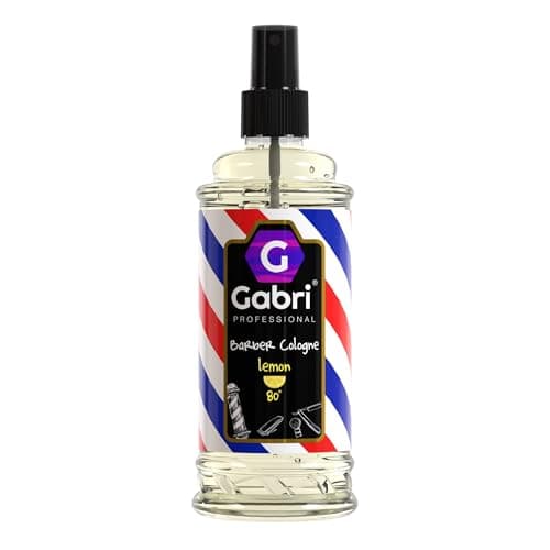 Image of Gabri Lemon Cologne 400ml, Eau De Cologne, Turkish Lemon Scent, Barber Fragrance Spray, Mens Grooming, Traditional Turkish After Shave
