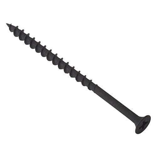 Image of ForgeFix Drywall Screws Coarse Thread | 3.5 x 25mm | Black Phosphate | Box 200