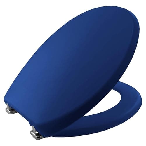 Image of Bemis 2850ZCPT604 Buxton Toilet Seat, Marine Blue