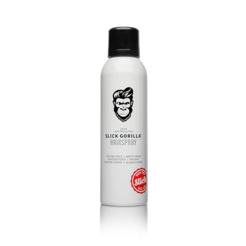 Image of Slick Gorilla Original Hair Spray 200ml | Strong Hold Hairspray for Men & Women | Invisible, Matte Finish | Long-Lasting Control | No Shine | Non-Sticky Texture |Professional Hair Styling Product