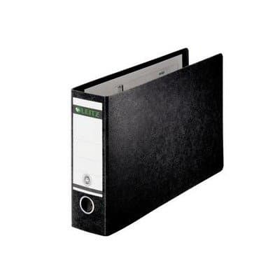 Image of Leitz 180 A3 Oblong Black Lever Arch File [Pack of 2]