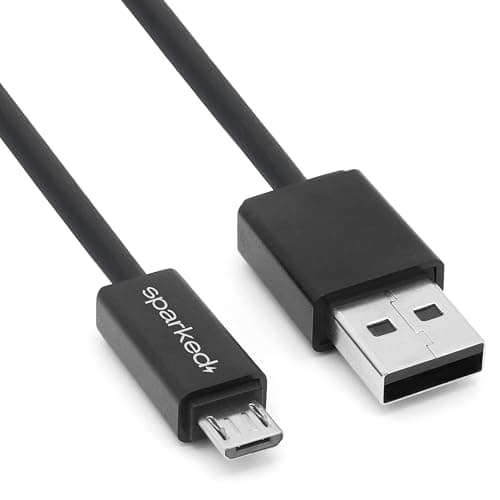 Image of SPARKED Fire Stick Power Cable, Firestick Cable Micro USB Wire Lead Charger Replacement for Amazon Fire TV Stick (4K Max, 4K Select, HD, Lite, NOW TV Stick) Charging Power Lead Supply Adapter Cord UK