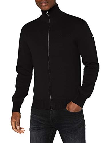 Image of Schott NYC Men's Plkern2 Pullover Sweater Not Applicable, Black, X-Large