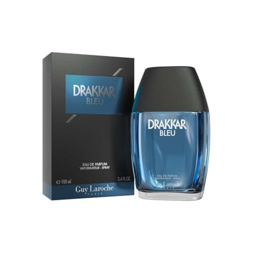 Image of Guy Laroche Drakkar Bleu, Iconic Designer Fragrance, Powerful, Acquatic & Fresh Eau de Parfum, 100ml
