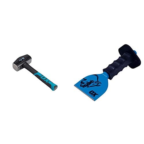 Image of OX Tools 4lb Club Hammer & 4" Bolster Set
