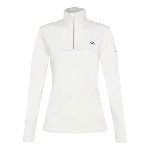 Image of Dare2b Womens Lowline Ii Lightweight Core Stretch Midlayer Sweater, Cream, 16 EU