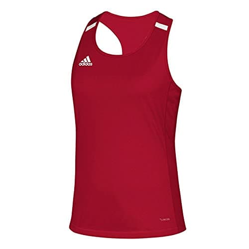 Image of adidas Team 19 Singlet - Women's Track and Field M Power Red/White
