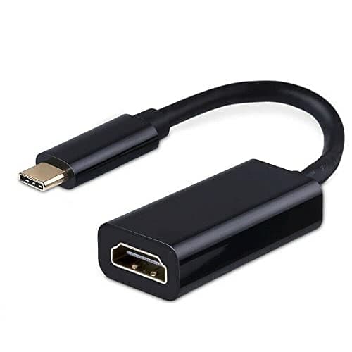 Image of Multibao Type C to HDMI Adapter Female HDTV 1080p USB-C USB 3.1 Male 4K Adapter for for Apple MacBook, Google Chromebook Pixel and other with USB 3.1 Type-C port computers