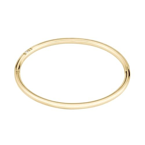 Image of BOSS Jewelry Women's LIVE Collection Bangle Bracelet in Yellow Gold - 1580686