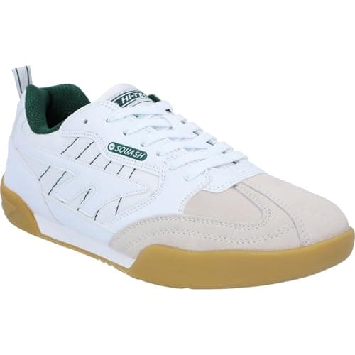 Image of HI-TEC Mens C002138 Trainers, White/Dark Green, 8 UK