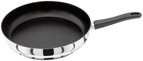 Image of Judge Vista Stainless Steel Non-Stick 30cm Skillet Frying Pan, Induction Ready, Oven & Dishwasher Safe