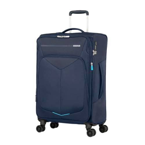 Image of American Tourister Summerfunk - Spinner M, Expandable Case, 68 cm, 71.5/77 L, Blue (Navy)