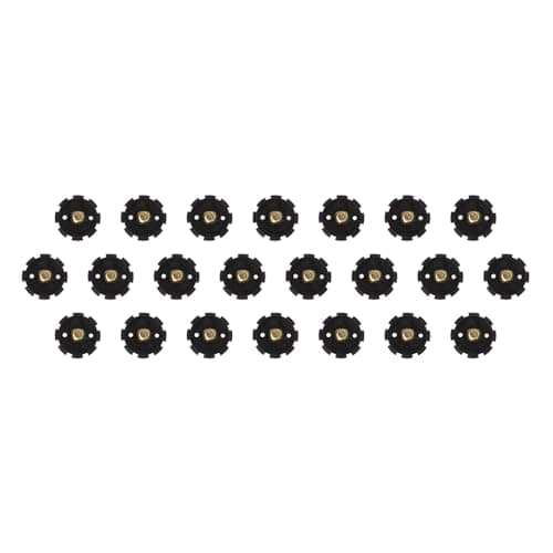 Image of Slazenger Performance Golf Cleats Pack of 22 Black