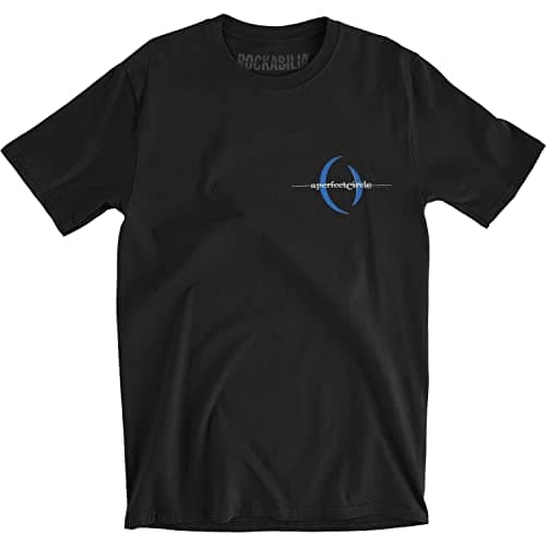 Image of A Perfect Circle Men's Octoheart (Back Print) T-Shirt, Black, Small (Size:Small)